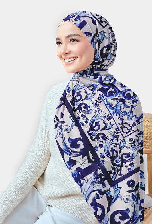 Your favorite hijab scarf print rectangular chiffon