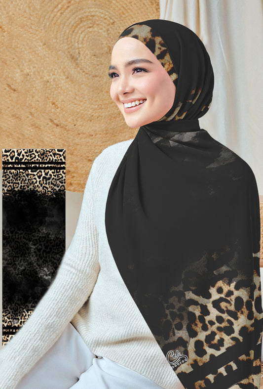 Ultima Printed Chiffon Hijab