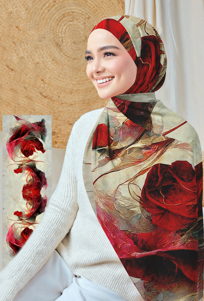 Verasen Printed Chiffon Hijab