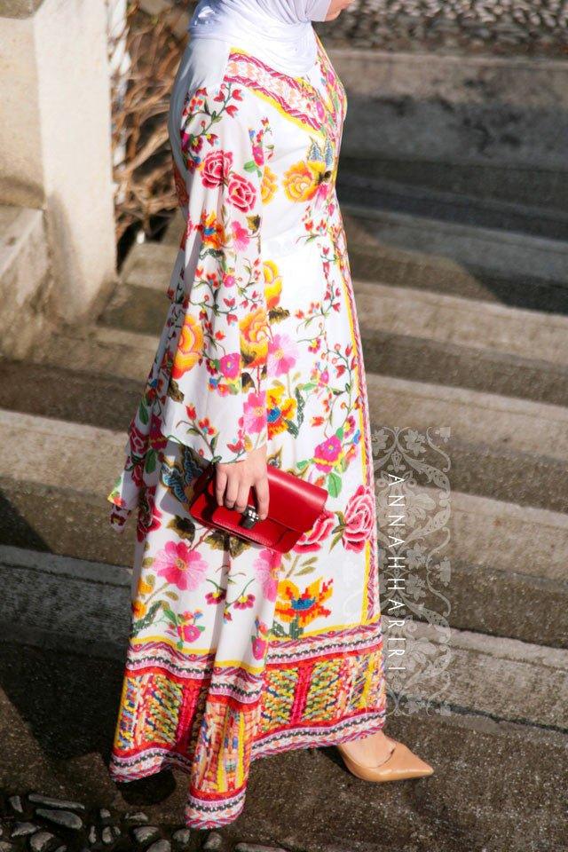 A Vyshyvanka Print Dress - ANNAH HARIRI