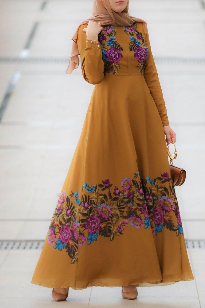 Mustard Yellow Dress - ANNAH HARIRI