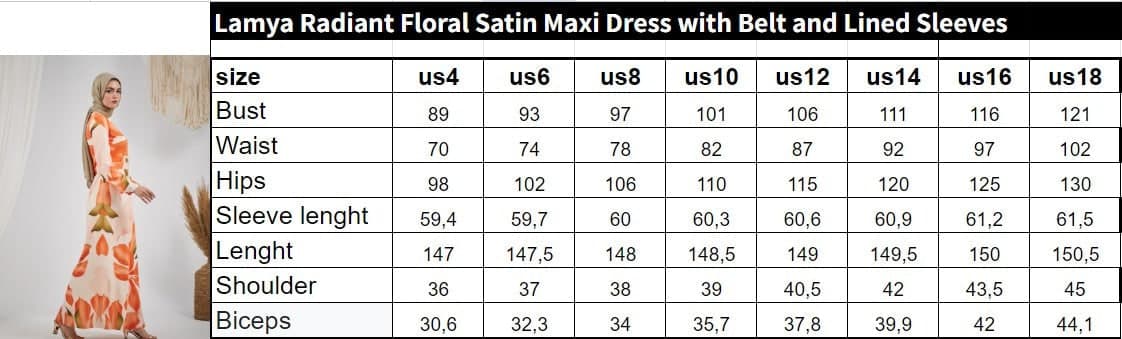 High neck detail of Peach Floral Satin Maxi Dress