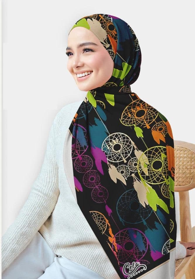 Heritage Printed Chiffon Hijab