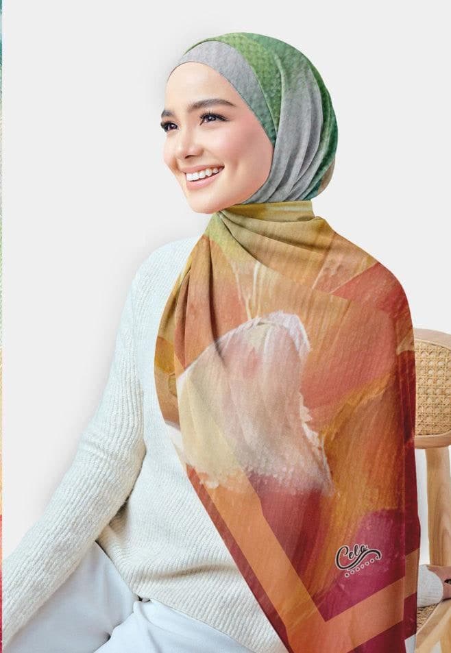 Nannat Printed Chiffon Hijab