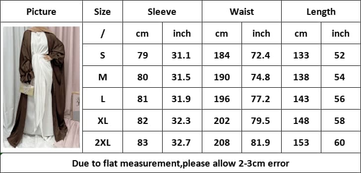 White Loves Open Front Maxi Satin Abaya Throw Over, view 5
