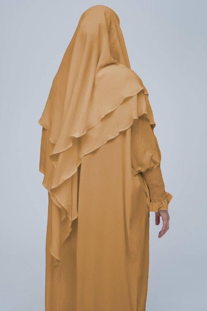 Khaki Pristine Prayer Gown for Omrah or Prayer, view 4