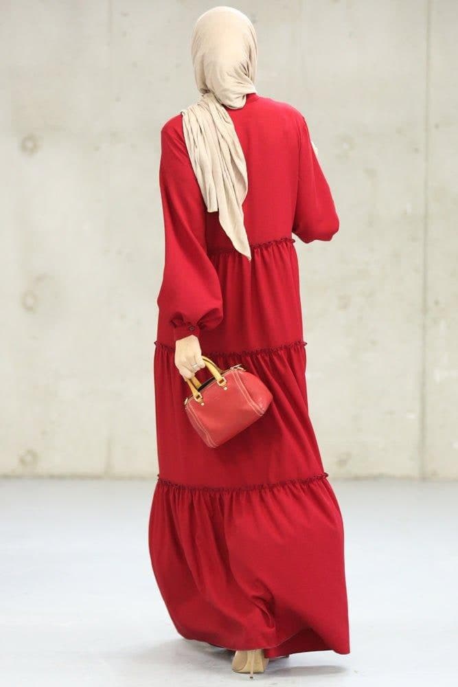 Comfort Red Dress, view 5