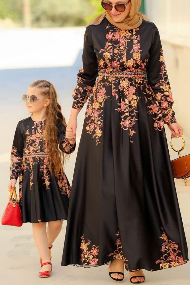 Little Golden Prom in black, view 4