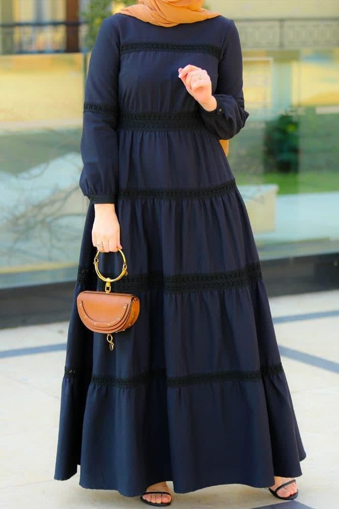 Black Boho Dress, view 13