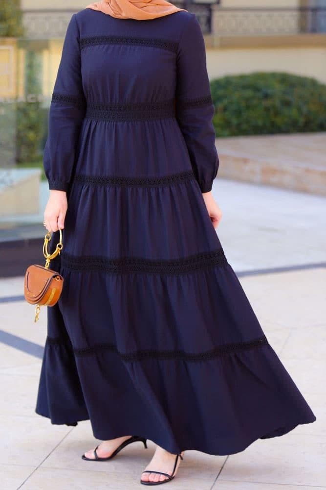 Black Boho Dress, view 14