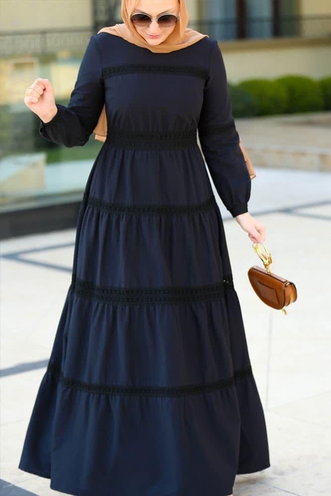 Black Boho Dress, view 7