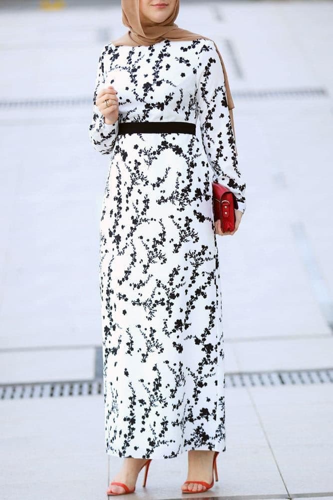 Laza Modest Dress