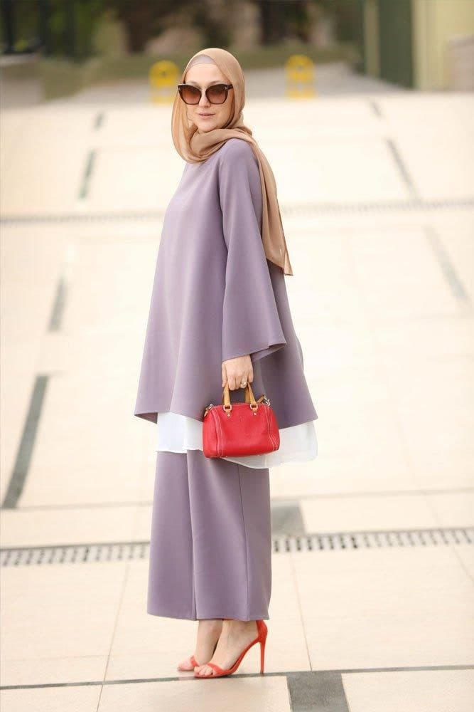 Perfecto Palazzo Set in grey, view 7