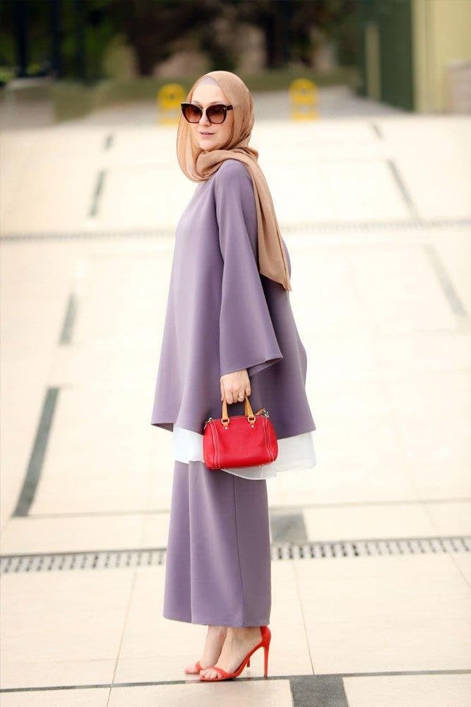 Perfecto Palazzo Set in grey, view 8