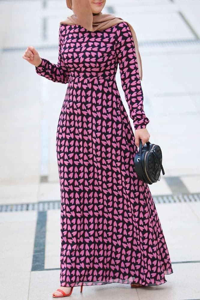 Pink Heart Dress