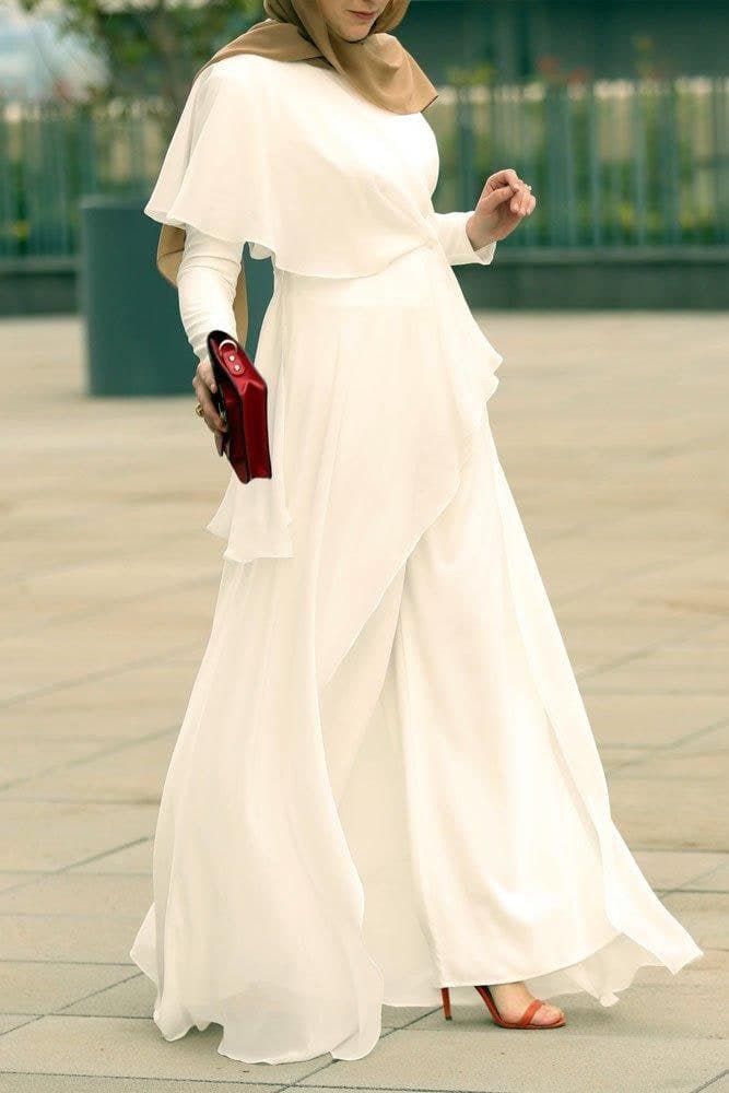 Awesome White Jumpsuit, view 3