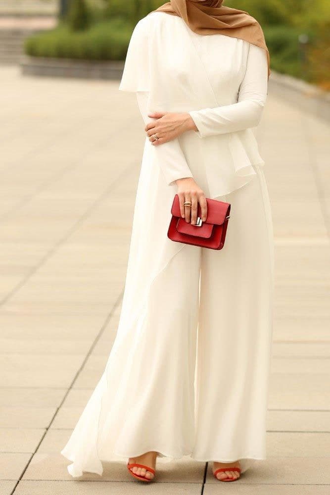 Awesome White Jumpsuit, view 7
