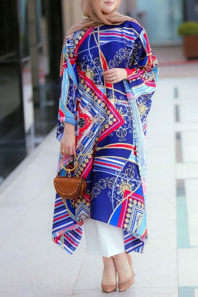 Cruise Modest Tunic in blue, view 8