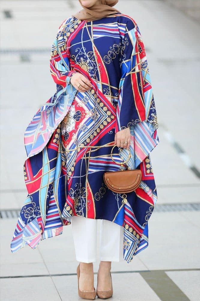 Cruise Modest Tunic in blue, view 5