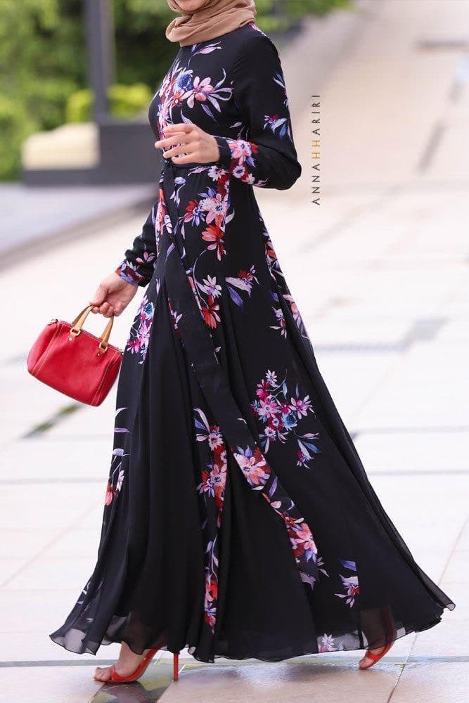 Summer Night Dress in black, view 6