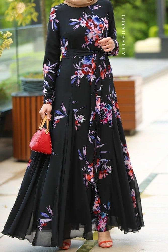 Summer Night Dress in black, view 5
