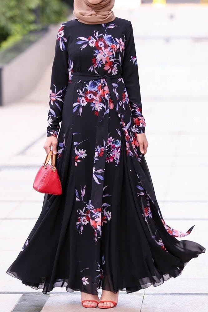 Summer Night Dress in black, view 7