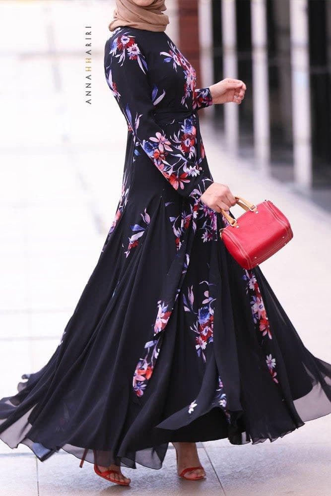 Summer Night Dress in black, view 3