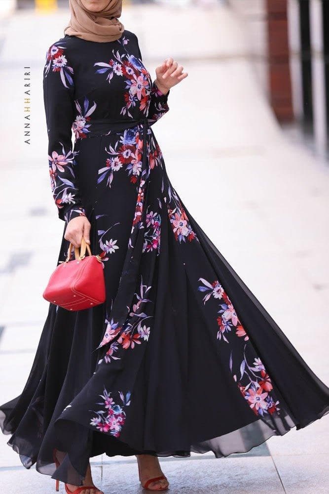 Summer Night Dress in black, view 4
