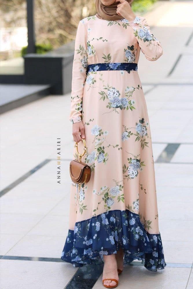 Rosa Blue Dress, view 10