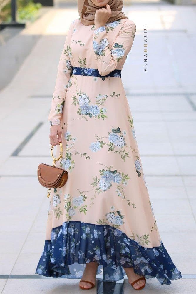 Rosa Blue Dress, view 9