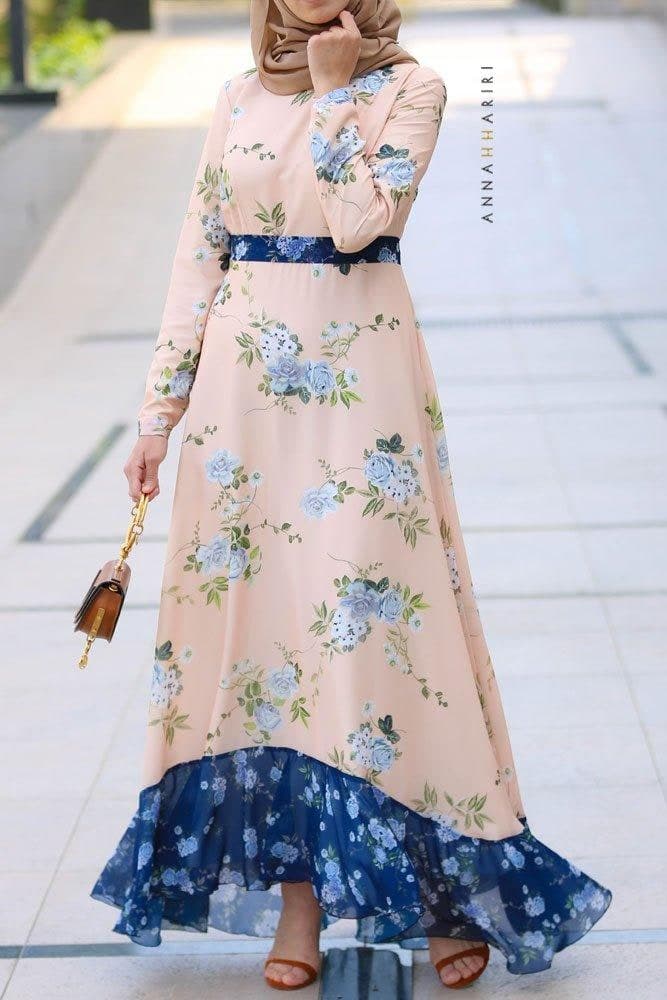 Rosa Blue Dress, view 8