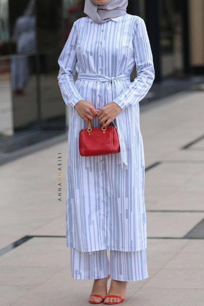 Palazzo Modest Set in white, view 8