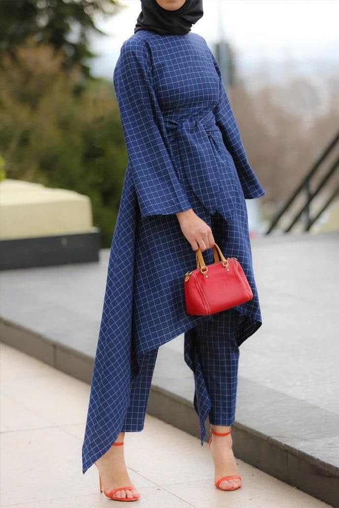 Kuwaiti Modest Wear Dress Side View