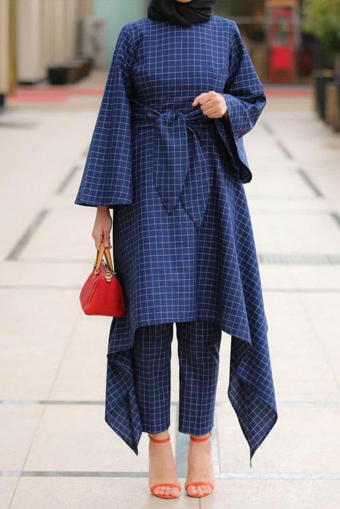 Kuwaiti Modest Wear Dress Full Length