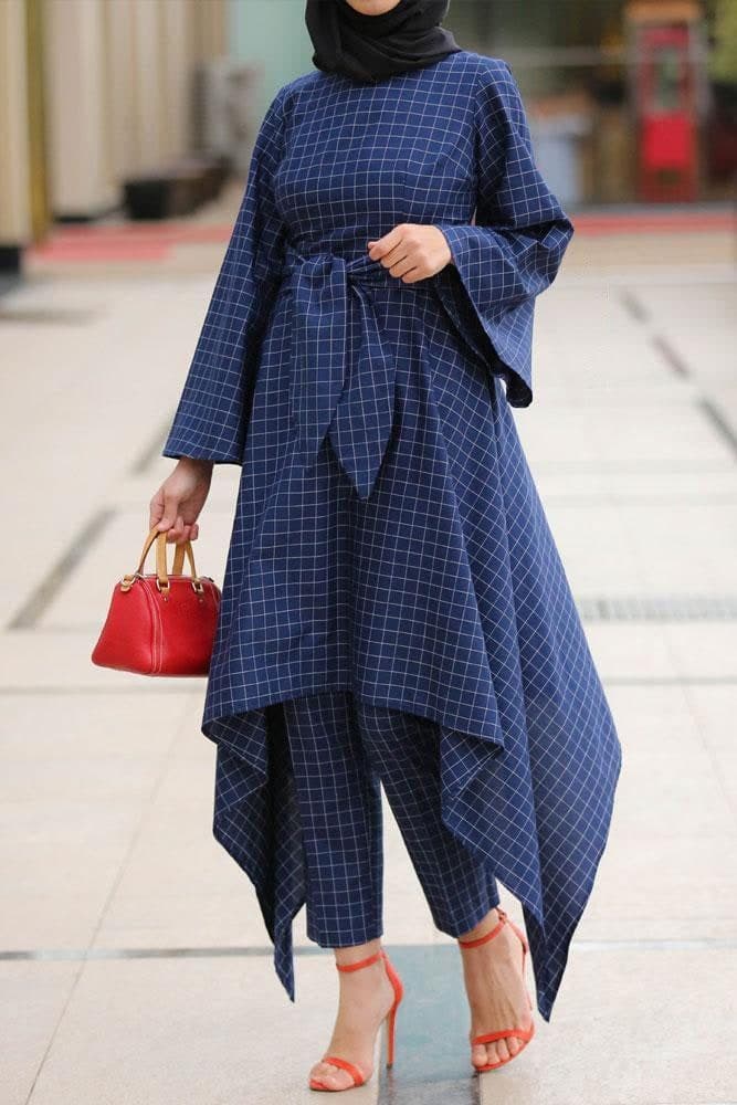 Kuwaiti Modest Wear Dress Fabric Detail