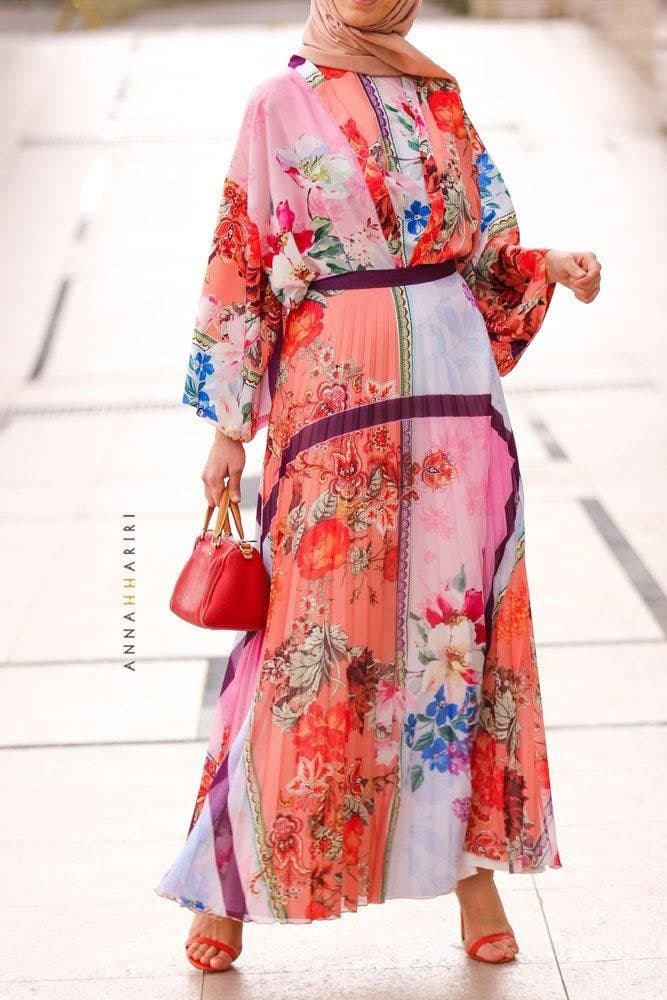 Kimono 3Piece Set in pink, view 3
