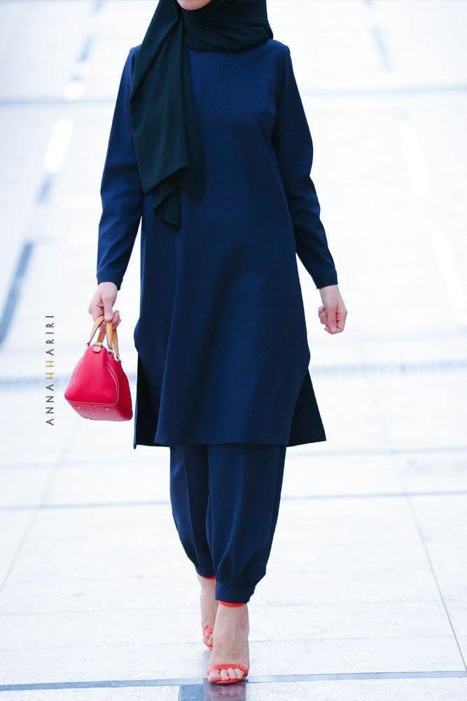 Orient Modest Set in blue, view 6