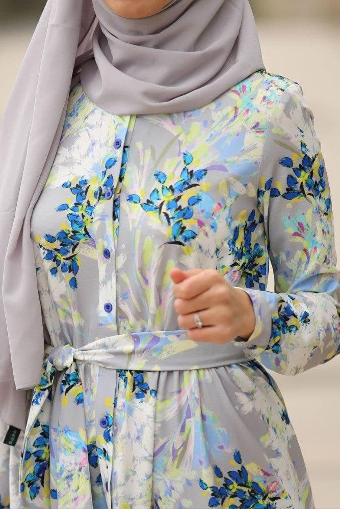 Grey Sunshine Dress, view 7
