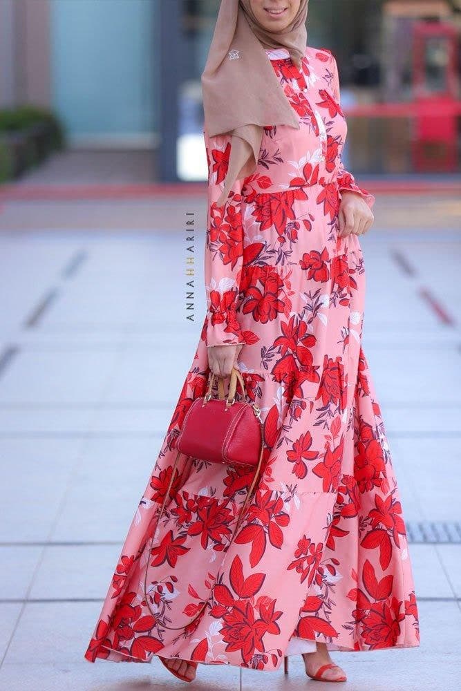 Marshmallow Modest Dress