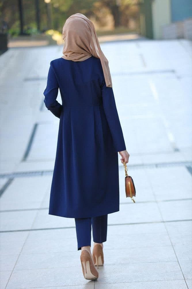 Basic Pants Set in blue, view 7