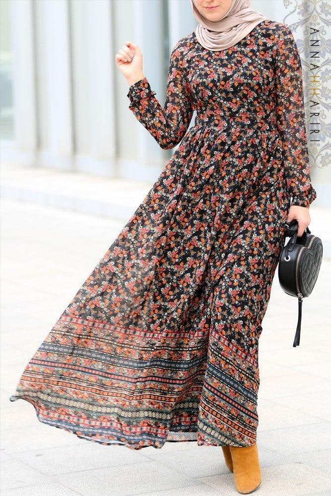 Anaya Dress in black, view 5
