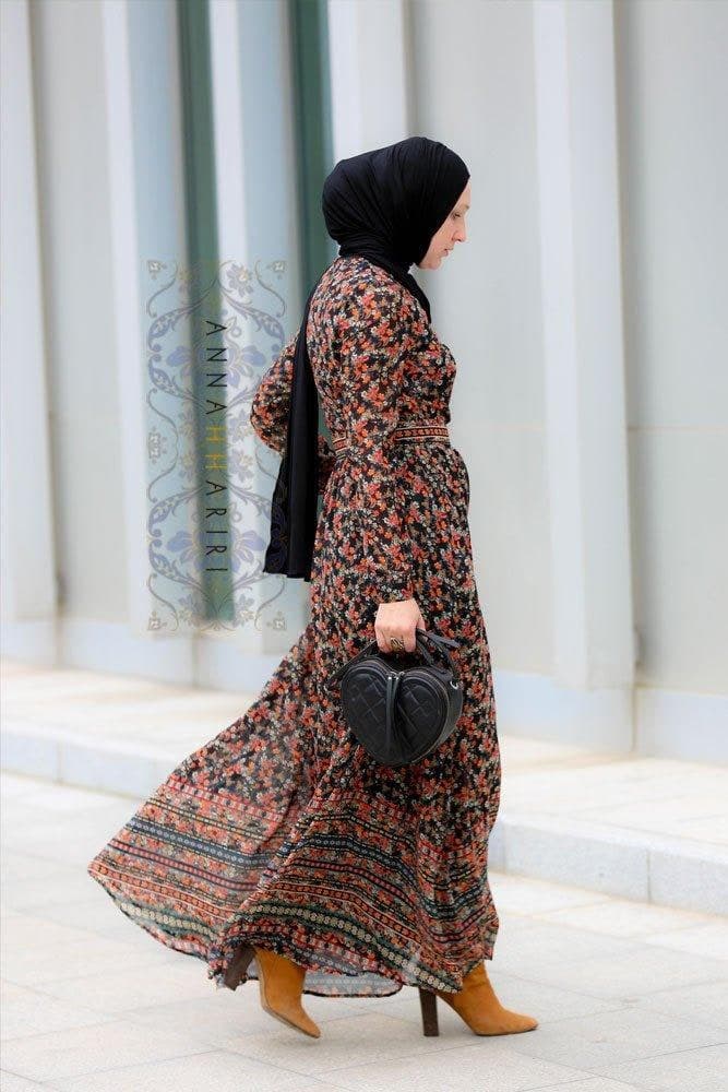 Anaya Dress in black, view 6