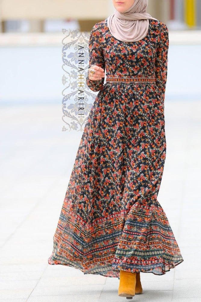 Anaya Dress in black, view 4