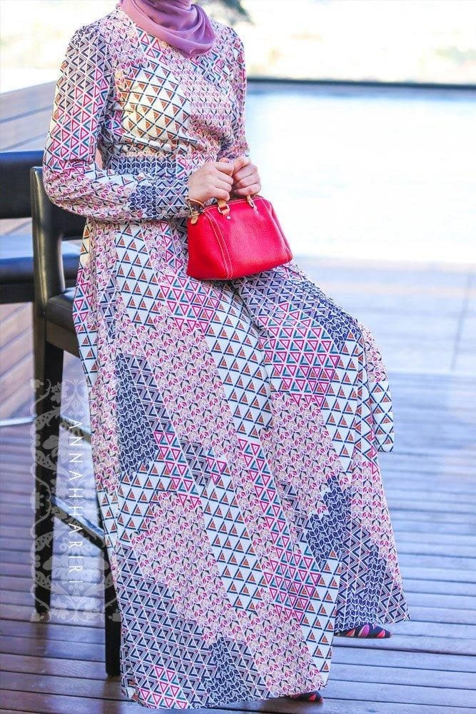 Maria Dress in pink, view 5