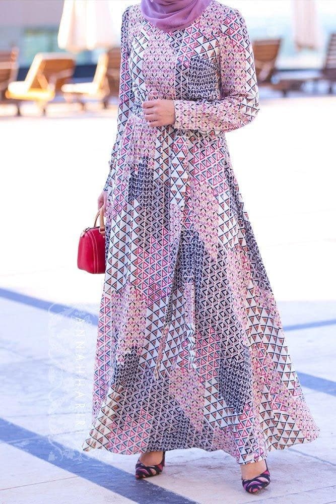 Maria Dress in pink, view 7
