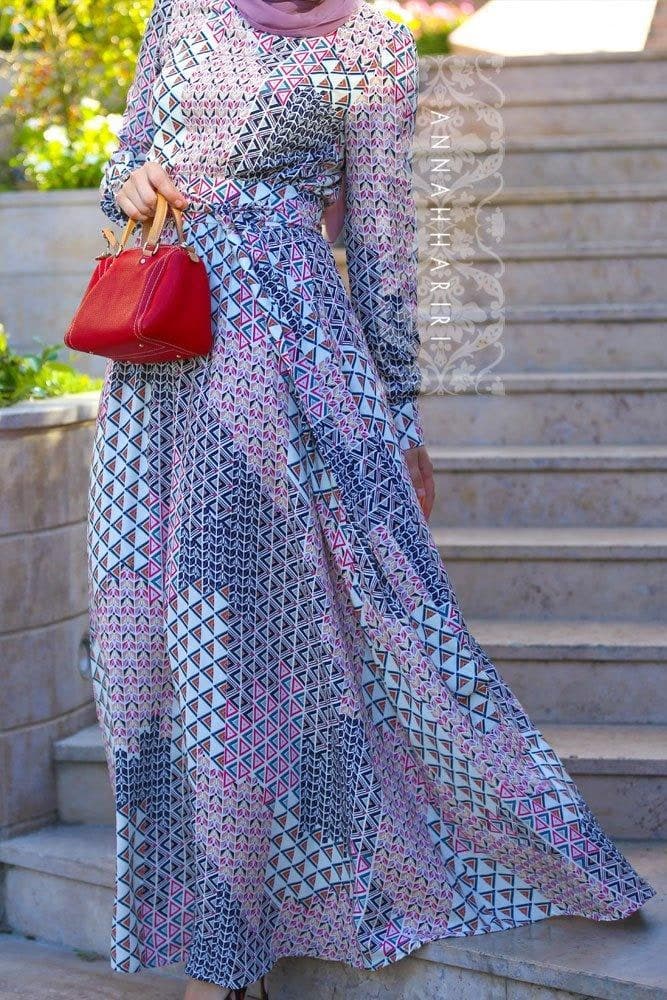 Maria Dress in pink, view 3