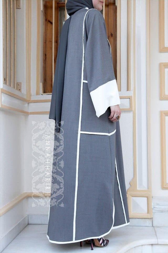 Abaya Sport cinza, vista 7