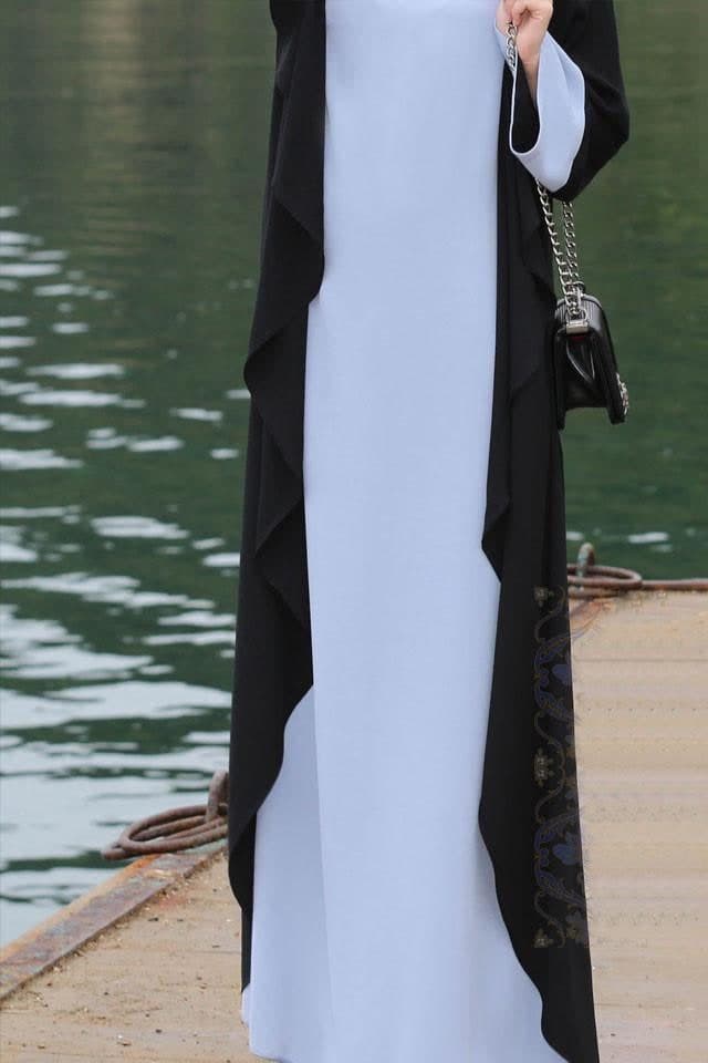 Abaya Dress Blue&Black, view 8