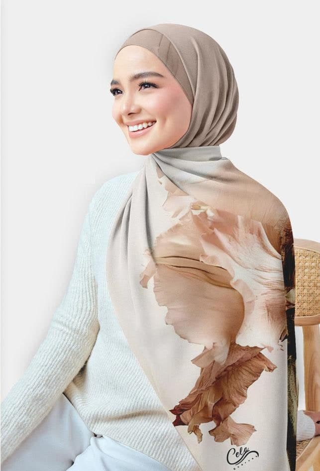Roxsy Printed Chiffon Hijab