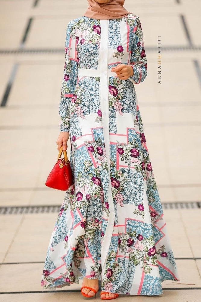 Ottoman Print Dress